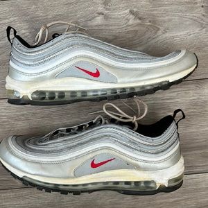 Men’s Nike Air Max 97 “Silver Bullet” Size 13 (No Box) - Used & Worn